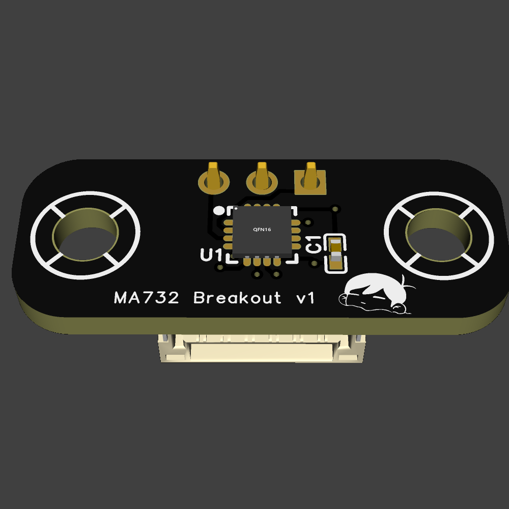 Magnetic encoder PCB